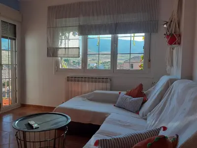 Cama o camas de una habitación en Apartamento El Portiel