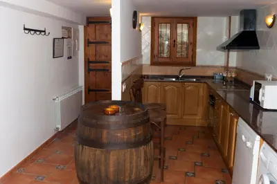 Una cocina o zona de cocina en Casa Rural Benito