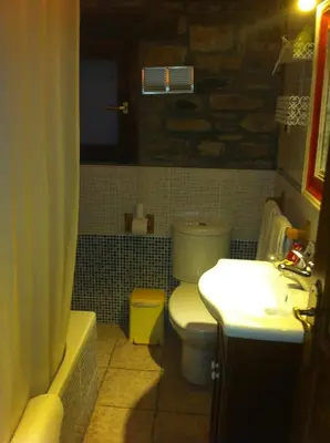 Zona de estar de Hotel Villa Románica