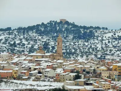 Las Bodegas Del Gilo en invierno