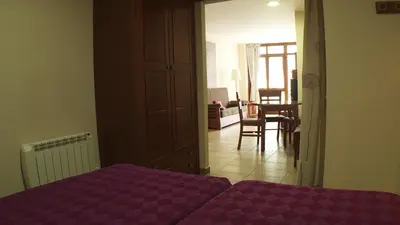Cama o camas de una habitación en Anticforn