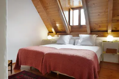 Cama o camas de una habitación en Banhs de Arties by FeelFree Rentals