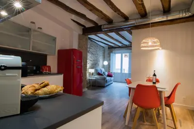 Una cocina o zona de cocina en Apartamentos Almada