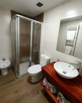 Un baño de Amanece Monegrillo Apartamentos