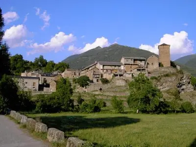 Paisaje cerca of this country house