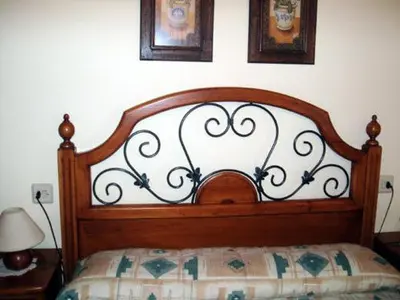 Cama o camas de una habitación en Casa Herrero