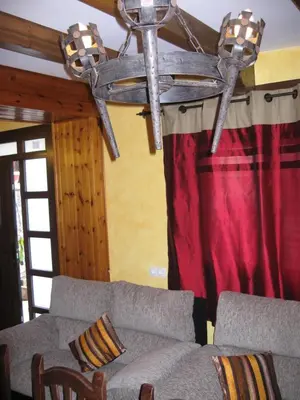 Zona de estar de Casa Herrero