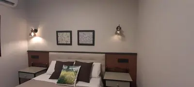 Cama o camas de una habitación en Hostal El Lechuguero