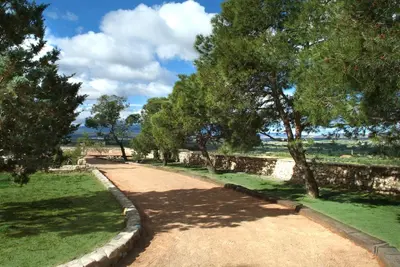 Paisaje cerca of this country house