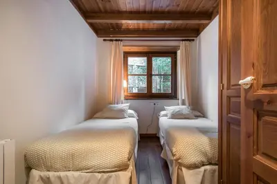 Cama o camas de una habitación en Esquiros by Totiaran