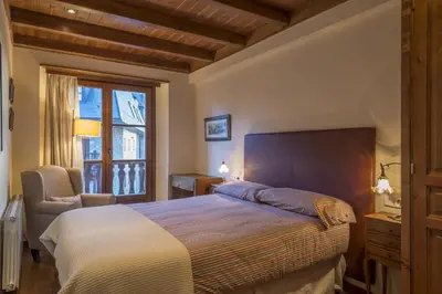Cama o camas de una habitación en Jireta by Totiaran