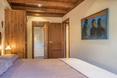 Cama o camas de una habitación en Jireta by Totiaran