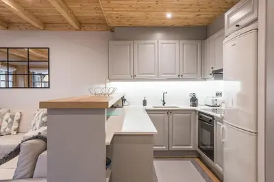 Una cocina o zona de cocina en Salenques by Totiaran