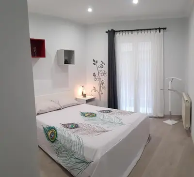 Cama o camas de una habitación en Ca la Quima