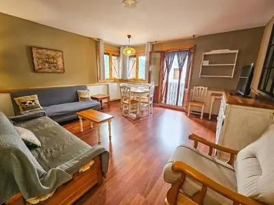 Zona de estar de Apartamentos Casa Boira 3000