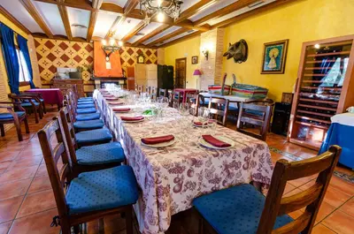 Zona de estar de Hotel Venta La Pintada