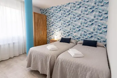 Cama o camas de una habitación en JAIME I