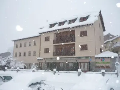 Hostal Casa Rosita en invierno
