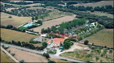 Apartamentos Cañones de Guara y Formiga a vista de pájaro