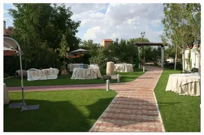 Jardín al aire libre en Hotel Fidalgo