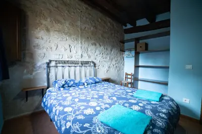 Cama o camas de una habitación en Mas de Salvador
