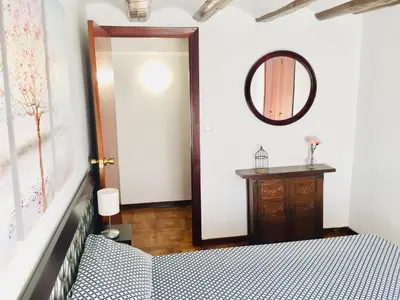 Cama o camas de una habitación en Buenavista 2 Olite