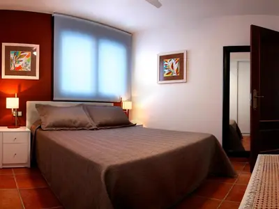 Cama o camas de una habitación en Apartamento La Seo