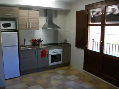 Una cocina o zona de cocina en Apartamentos San Gregorio