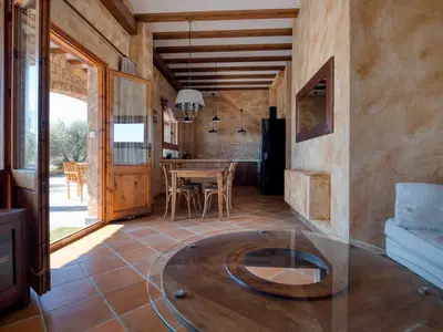 Zona de estar de Casa del Moliner