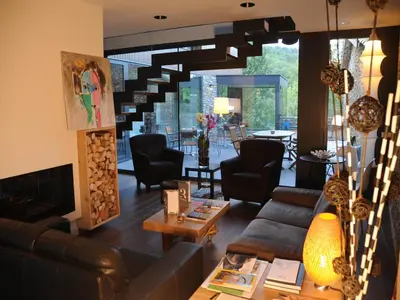 Zona de estar de Bonansa Country Hotel