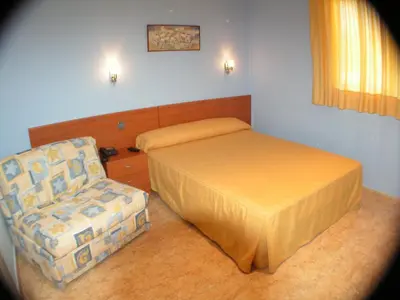 Cama o camas de una habitación en Hotel Zaytun
