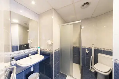 Un baño de Apartamentos Los Angeles