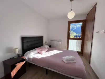 Cama o camas de una habitación en BPIRINEOS-Cregüeña