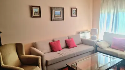 Zona de estar de Apartamento MALADETA