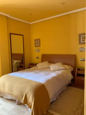 Cama o camas de una habitación en El Pino de Cerler