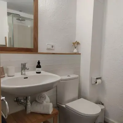 Un baño de Hostal Blavet
