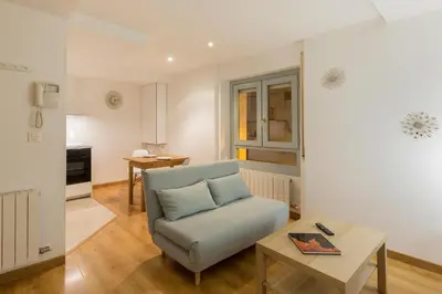 Zona de estar de Apartamento Bardenas en el centro de Tudela