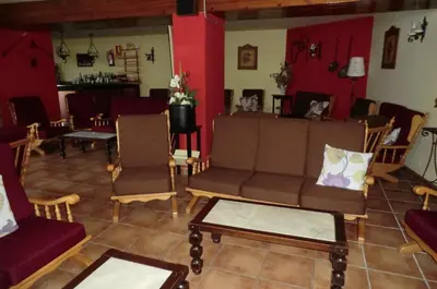 Zona de estar de Pension Malida