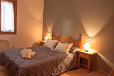 Cama o camas de una habitación en Casa Javier