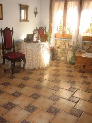 Zona de estar de CASA RURAL VILLA DE VERA