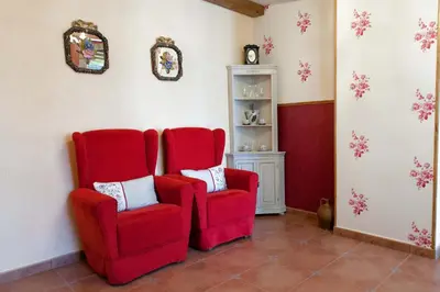 Zona de estar de CASA RURAL VILLA DE VERA