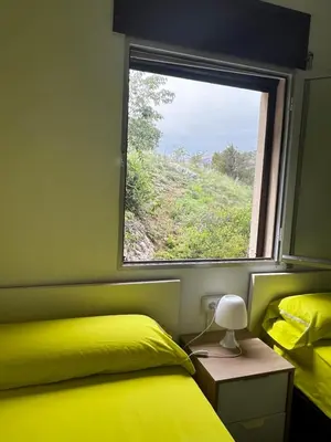 Cama o camas de una habitación en Apartaments La Pertusa 2o