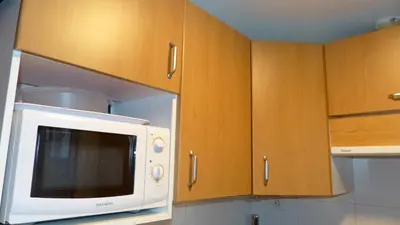 Una cocina o zona de cocina en COMO EN TU CASA Canfranc Estación