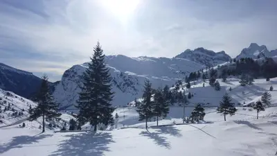 Paisaje cerca de este apartamento