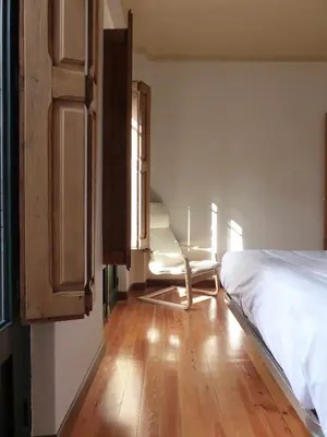 Cama o camas de una habitación en Apartamento Ábside de San Juan II
