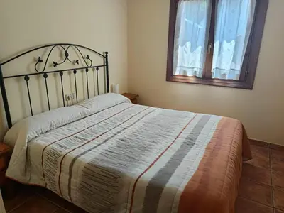 Cama o camas de una habitación en APARTAMENTO Txapatera EN IZABA-ISABA