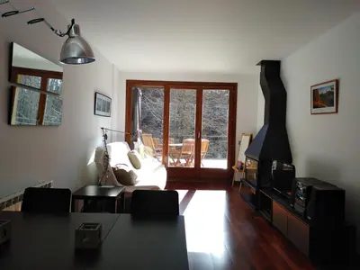 Zona de estar de Apartament amb pati a la Vall Fosca, tranquilitat i bones vistes