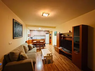 Zona de estar de Bonito Apartamento en Ainsa
