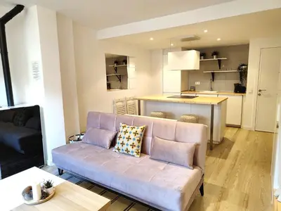 Una cocina o zona de cocina en Apartamento Marcos