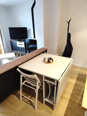 Una televisión o centro de entretenimiento en Apartamento Marcos